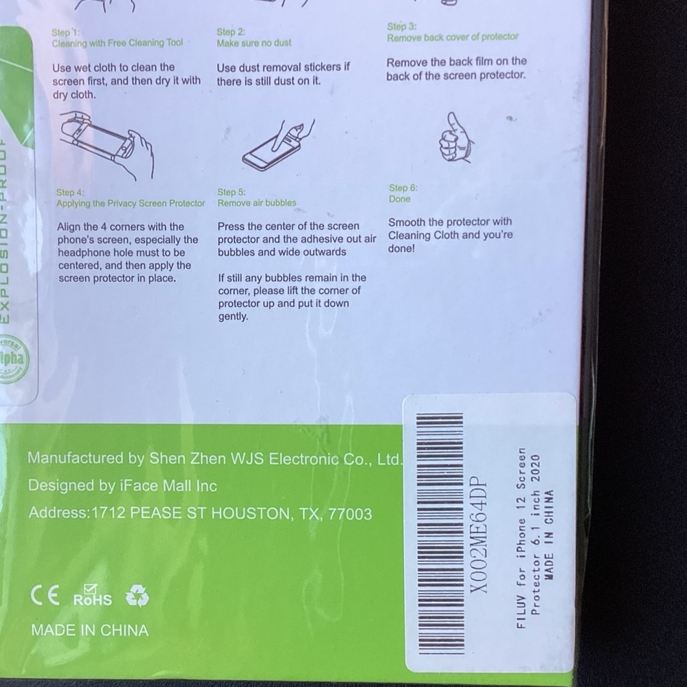IPhone 12 Screen Protector - Picture 3 of 3